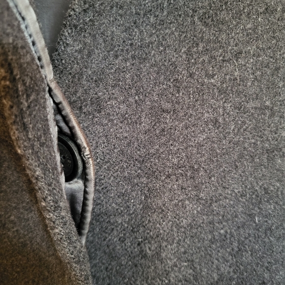 Wilfred Cocoon Coat, charcoal, size small - Picture 4 of 7